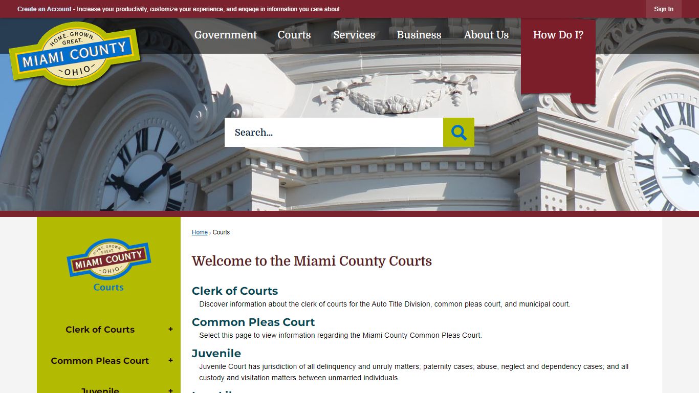 Welcome to the Miami County Courts | Miami County, OH - Official Website